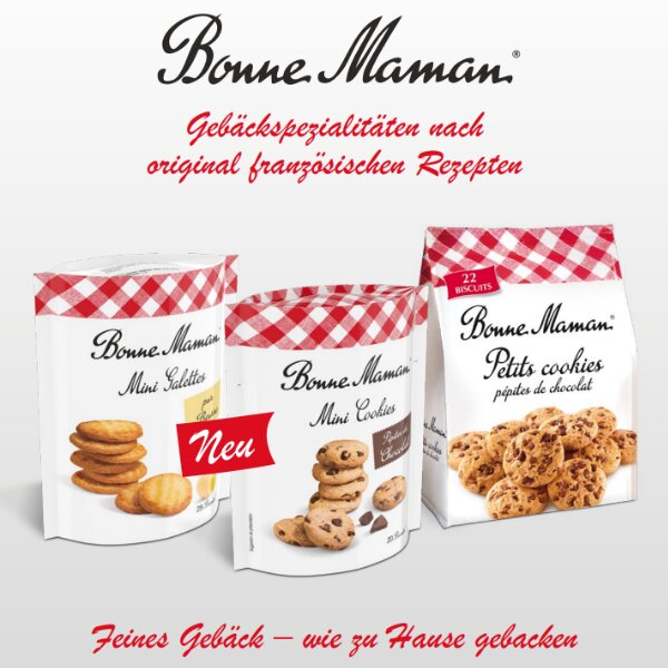 Bonne Maman Mini Cookies Schokokekse - 100g (SONDERPREIS MHD 08.11.2026)