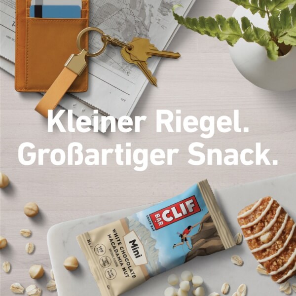 CLIF BAR Mini Riegel White Chocolate Macadamia Nut  (10 x 28g)