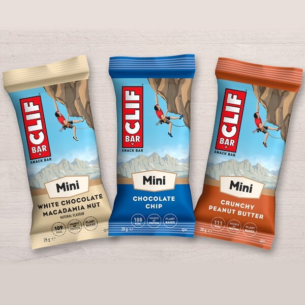 CLIF BAR Mini Riegel White Chocolate Macadamia Nut  (10 x 28g)