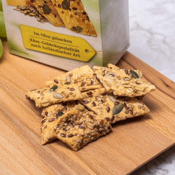 Cräx Käse Cracker mit Körnern - 70g