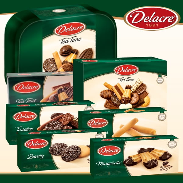Gebäckmischung Tentation Chocolat Kekse von Delacre - 150g