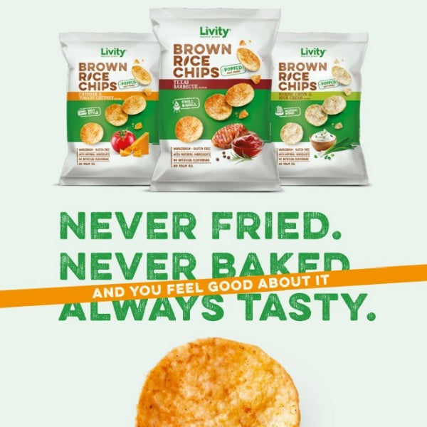 Livity Barbecue Reischips - 60g