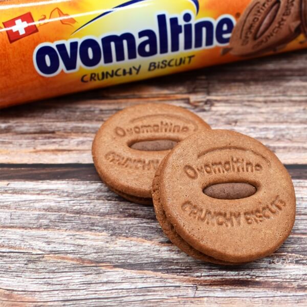 Ovomaltine Crunchy Biskuitkeks mit Schokoladenfüllung - 250g