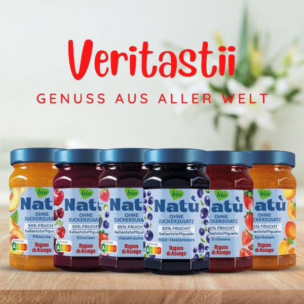 Rigoni di Asiago Natù Bio Waldfrucht Marmelade ohne Zuckerzusatz - 240g
