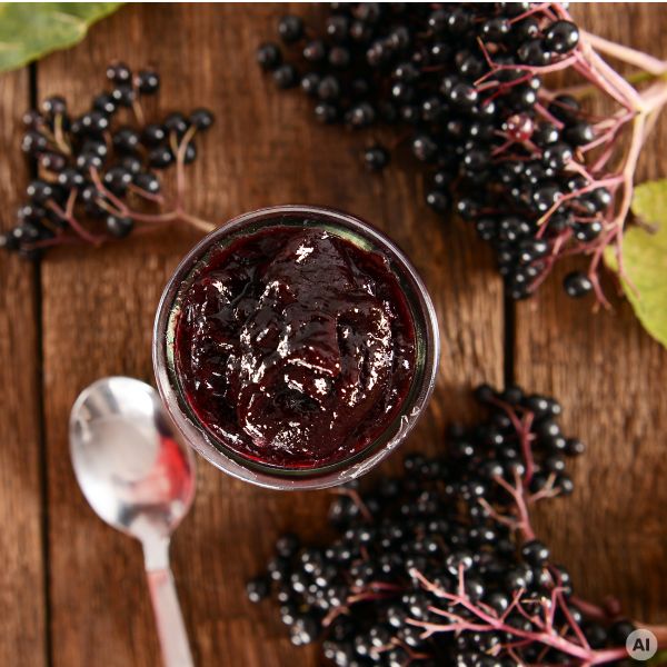 6x250g Rigoni Fior di frutta Bio Holunder Marmelade