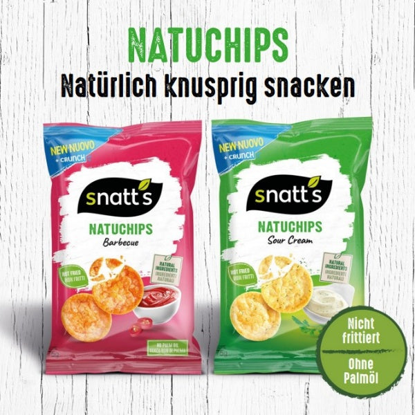 Snatt's Natu Chips Sour Cream - 75g