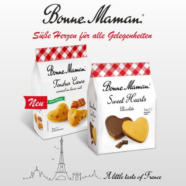 Bonne Maman Sweet Hearts Chocolate Küchlein - 175g (SONDERPREIS MHD 15.11.2026)