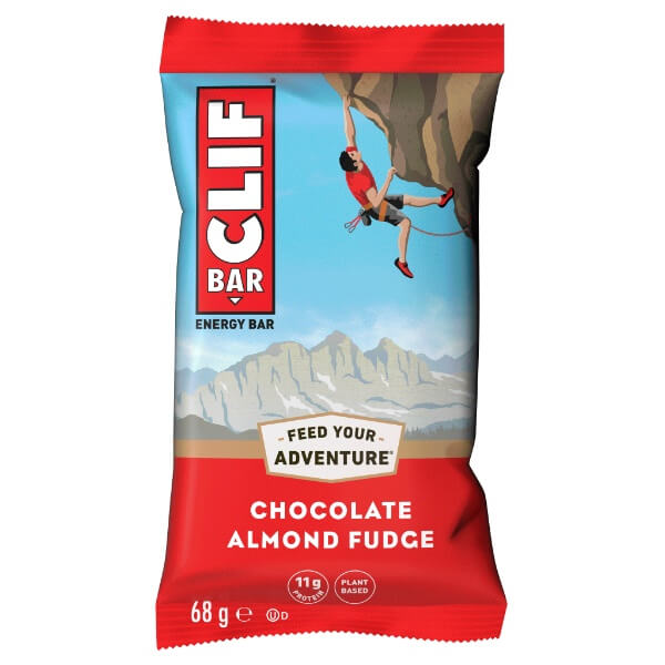 Clif Bar Riegel Energy Bar Chocolate Almond Fudge in der 68g Verpackung