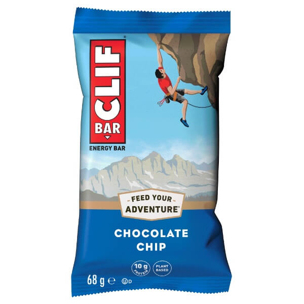 Clif Bar Riegel Energy Bar Chocolate Chip in der 68g Verpackung