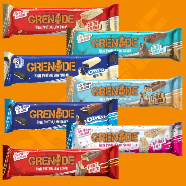 Grenade Proteinriegel Chocolate Chip Salted Caramel - 60g