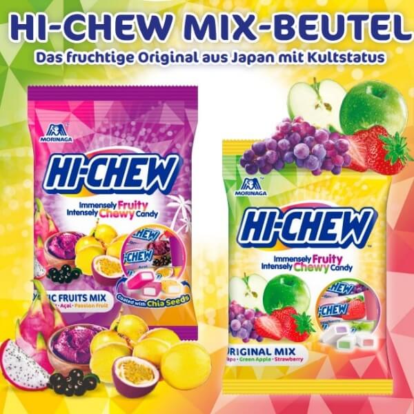 Hi-Chew Original Kaubonbon Mix Beutel - 100g