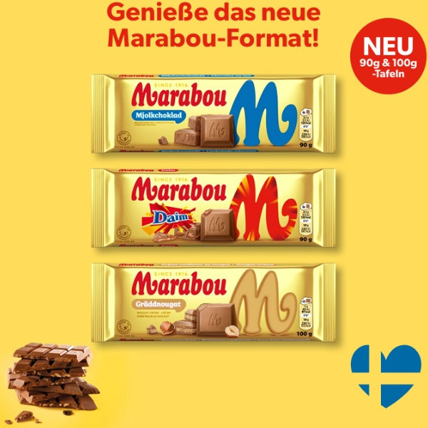 Marabou Tafel Milchschokolade - 90g