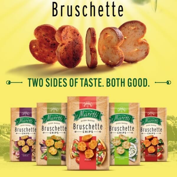 Maretti Bruschette Brotchips Mediterranean Vegetables - 150g