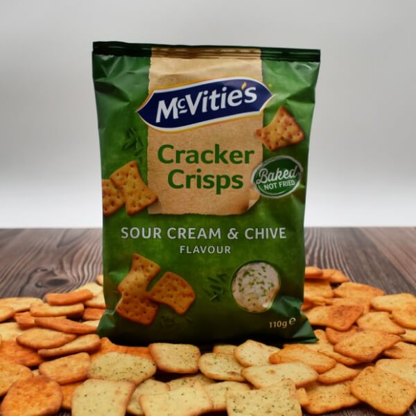McVitie's Cracker Crisps Sour Cream & Chive - 110g