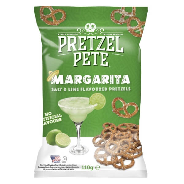 Pretzel Pete Margarita Salt & Lime Brezeln - 110g