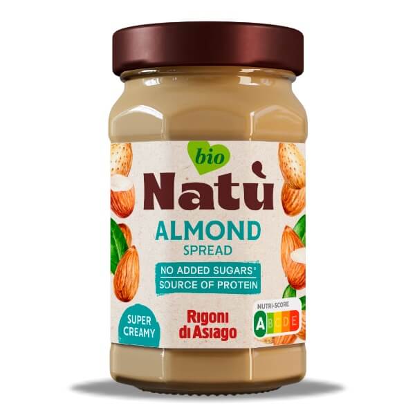 Rigoni di Asiago Natù BIO Mandel Nuss Creme im 220g Glas
