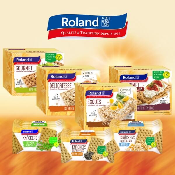 Roland Knäckebrot Sesam - 200g