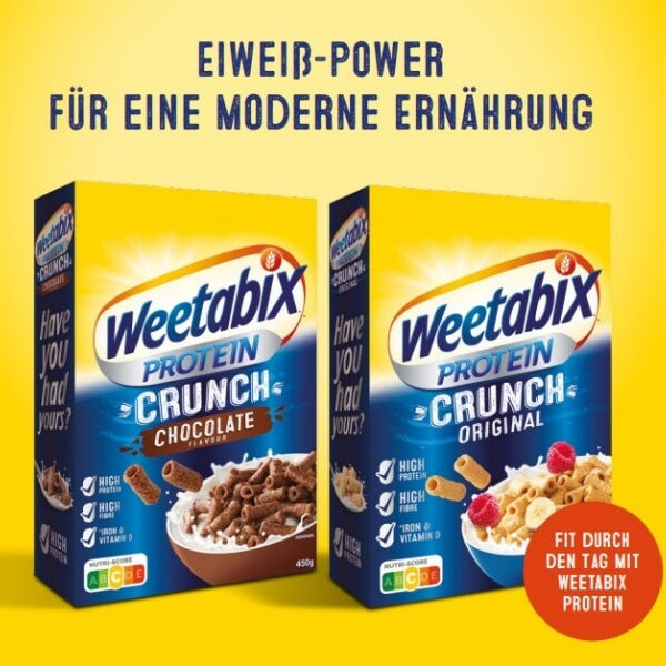 Weetabix Müsli Protein Crunch Original 8er Pack - 8x450g